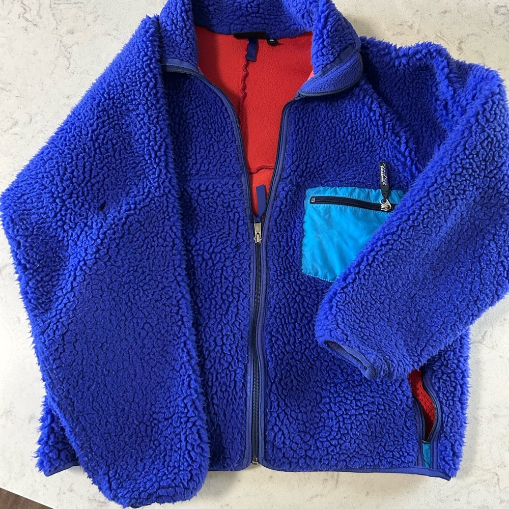 Vintage Men’s Patagonia retro pile fleece